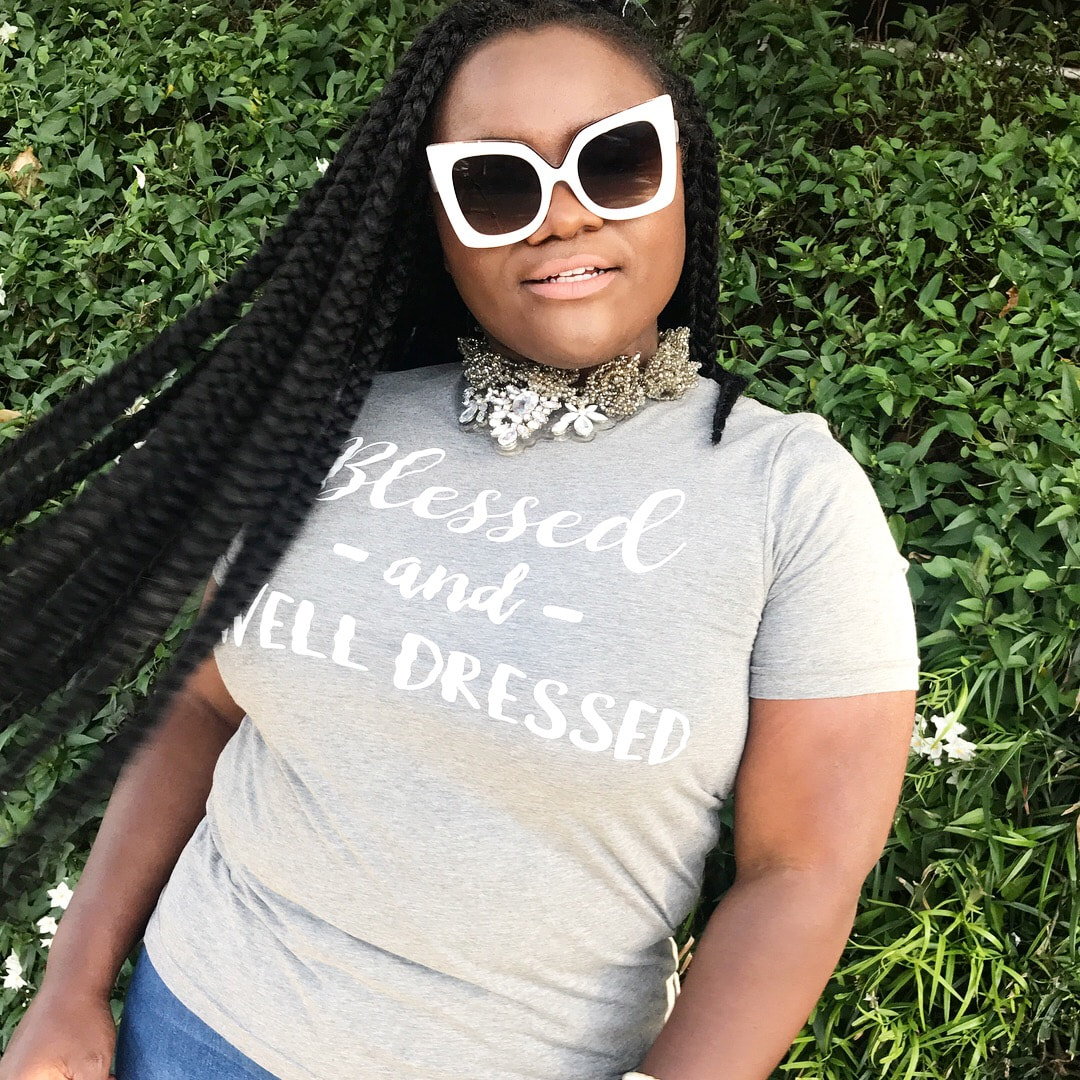 MsChurchdress How to Wear a Graphic Tee Swanktuary Boutique